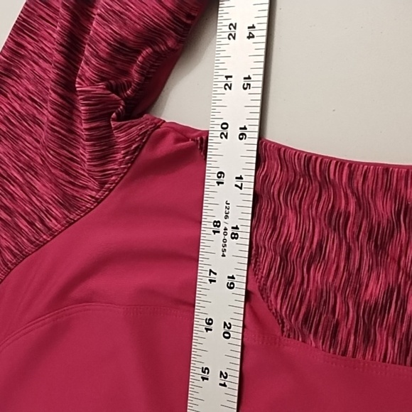 1/4 Zip Dri More, Work out Pop-over Jacket, Thumbholes, Reflective Strip - Picture 6 of 11